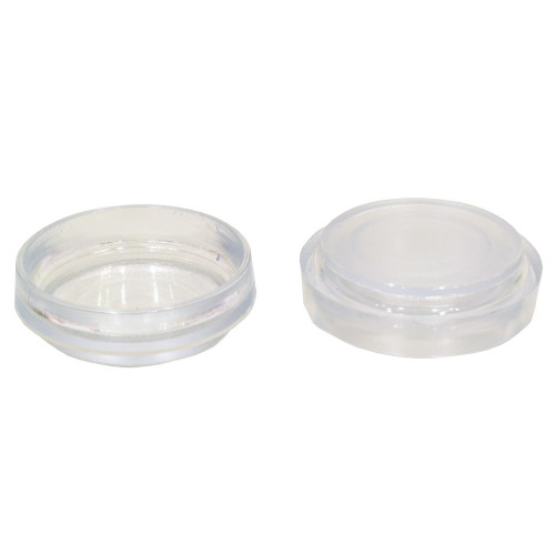 Centurion Clear Castor Cups, 60mm Dia., Clear