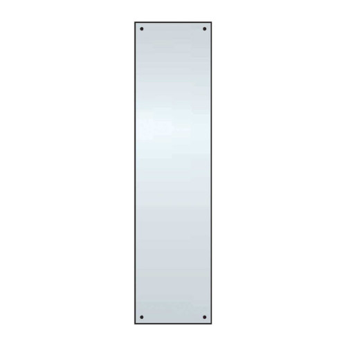 Finger Plate, Satin Anodised Aluminium, (75mm x 300mm)