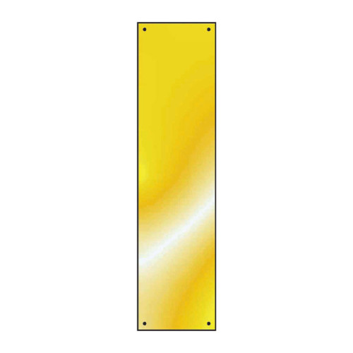 Finger Plate, Polished Stainless Steel, (75mm x 300mm)