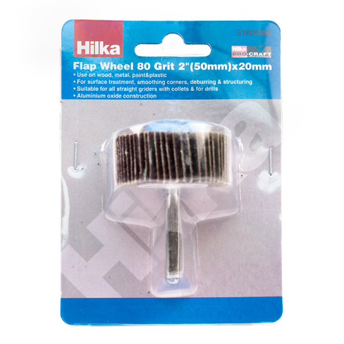 Hilka Flap Wheel 80 Grit (50mm) x 20mm