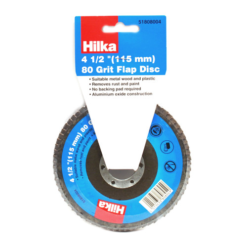 Hilka 115mm 80 Grit Flap Disc