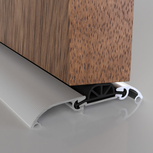 Warmseal Threshold Weather Seal, Aluminium, 914mm