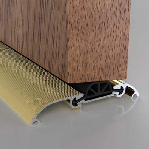 Warmseal Threshold Weather Seal, Gold effect, 914mm