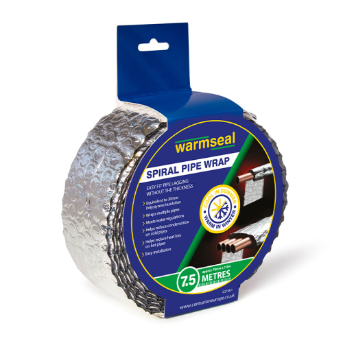 Spiral Insulation Tape, 75mm x 7.5m