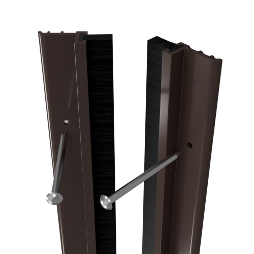 Warmseal Brush Seal, Long set, Brown, 2 x 2.057m & 1 x 1050mm