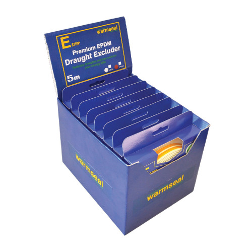 Warmseal Self Adheisve 'E' Strip White, Box Deal (Made to Order)