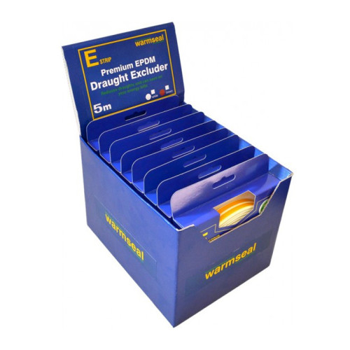 Warmseal Self Adheisve 'E' Strip Brown, Box Deal (Made to Order)