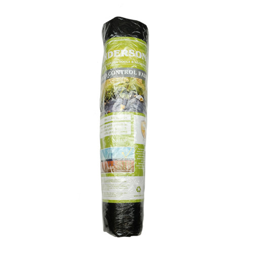 Weed Control Fabric, Black, 1.5m x 8m