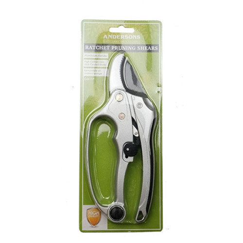 Ratchet Pruning Shears, 200mm