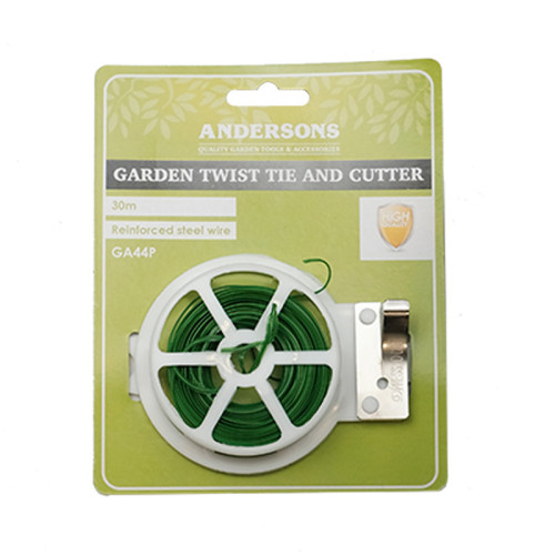 Garden Twist Tie, Green, 30m