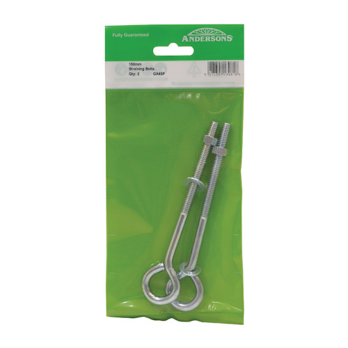 Straining Bolt, M8 x 150mm