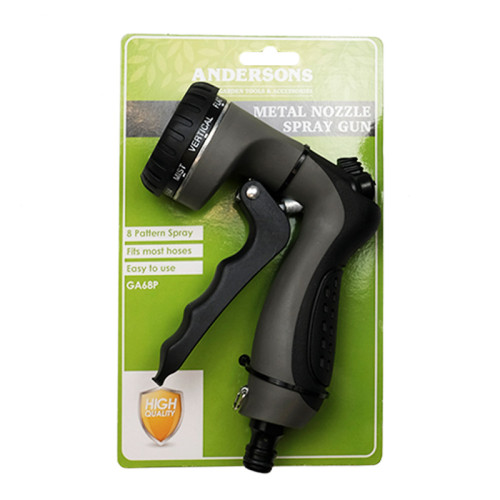 8 Pattern Metal Nozzle, 1/2" BSP