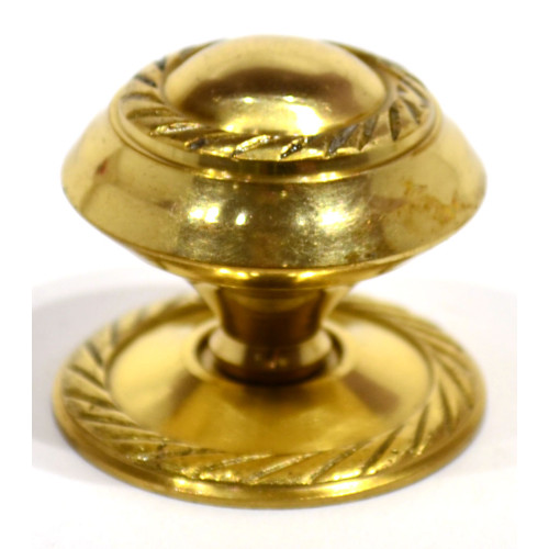30mm (1 1/4") PB Georgian Cupboard Knob