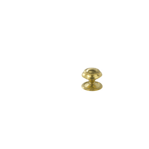 Georgian Cupboard Knobs, Polished Brass, 38mm Dia.