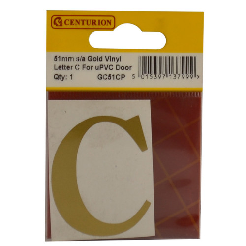 GoldOldstyle Font Vinyl Letter C GC51CP