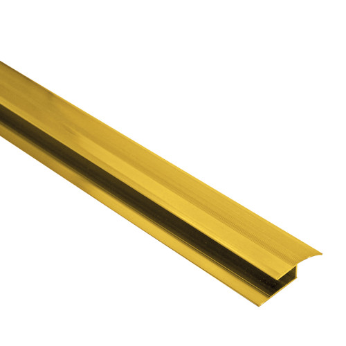 Round Edge Floor Strips, 900mm, Matt Gold