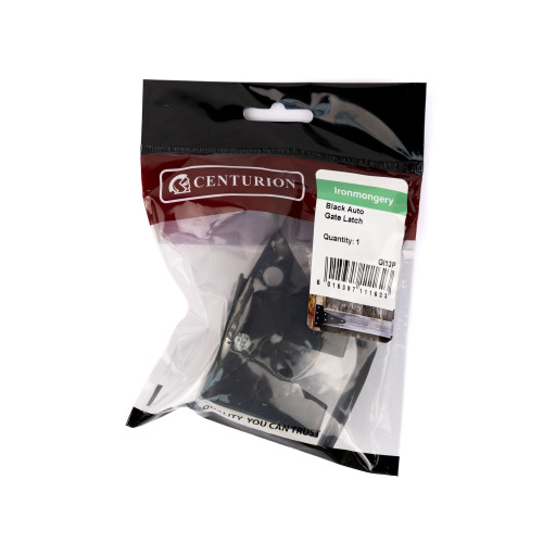 Autogate Latch, Epoxy Black