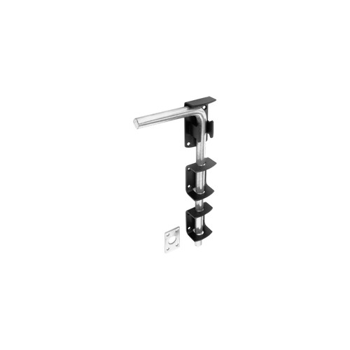 Garage Door Bolts, Epoxy Black, 375mm