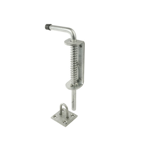 Spring Loaded Animal Bolt, Galvanised, 225mm x 40mm x 13mm