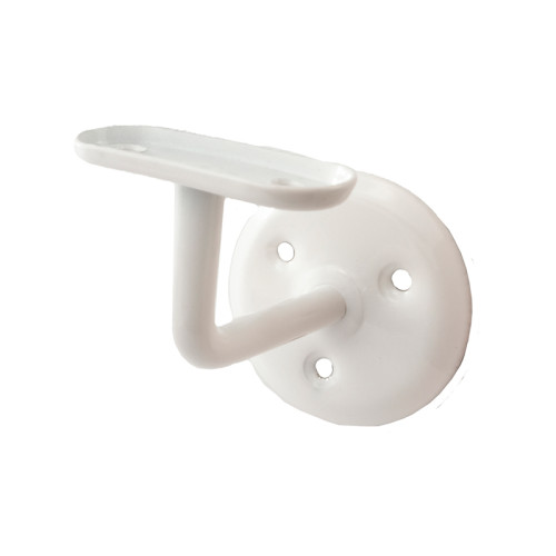 75mm White Hand Rail Bracket