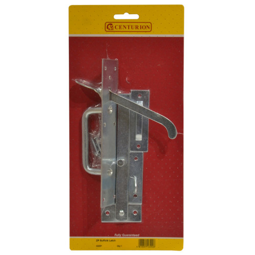 Light Suffolk Latch, Zinc Plated, 200mm