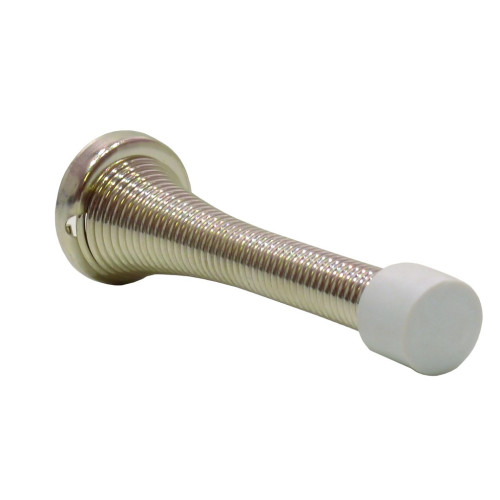 Centurion Spring Door Stops, 80mm, Nickel Plated