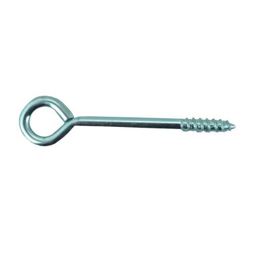 Screw In Steel Vine Eyes - Zinc Plated - 75mm x 12mm