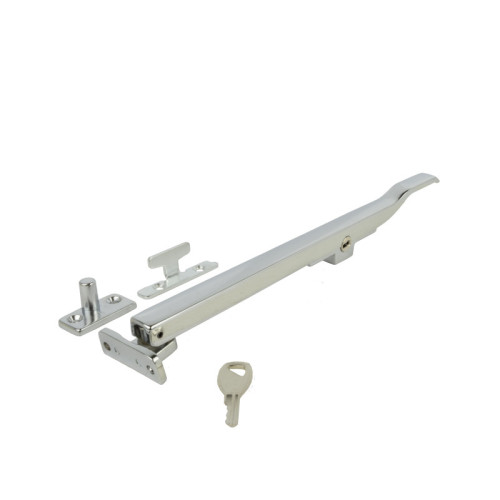 Locking Window Stay, Chromed