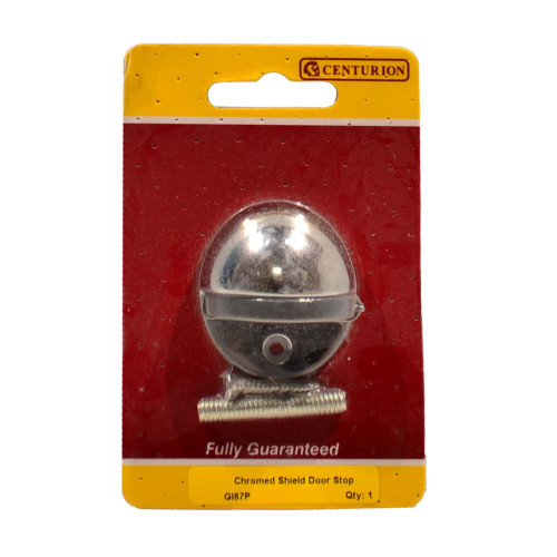 35mm (1 3/8") CP Oval Shield Door Stop