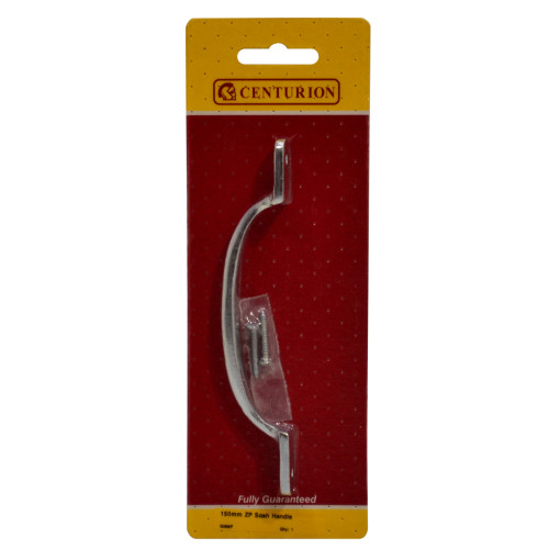 Hot Bed Sash Handle, Zinc Plated, 150mm