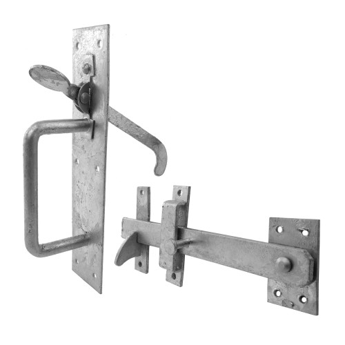 Heavy Galvanised Suffolk Latch, 200mm