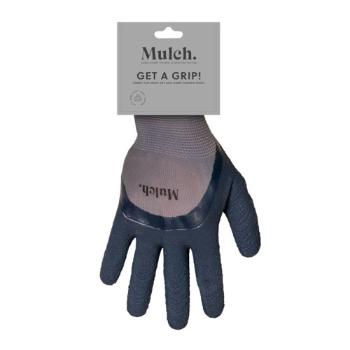 Mulch 'Get a Grip' Teal Gloves Sz Large - 1 Pair