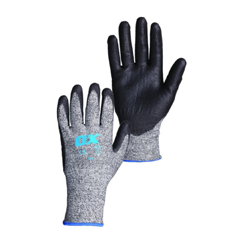 OX PU FLEX CUT C GLOVE- SIZE 9 - 1 PAIR