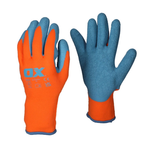 OX THERMAL GRIP GLOVES - SIZE 9