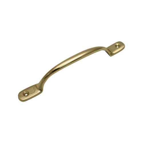 Solid Brass Sash Handles, Polished Brass, 150mm