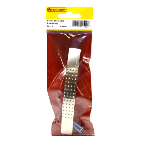 Techno Pull Handle, Brushed Nickel, 96mm