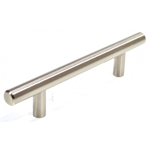 T Bar Brushed Nickel 96mm