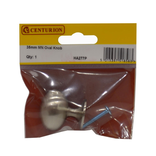 35mm MN Oval Knob