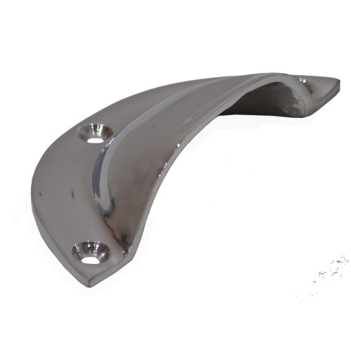 90mm (3 1/2") CP Solid Brass Drawer Pull