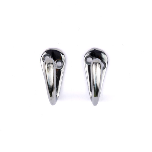 50mm Die Cast Single Wardrobe Hook - Chrome Plated