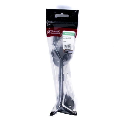 Cast Cabin Hook, Black, 150mm