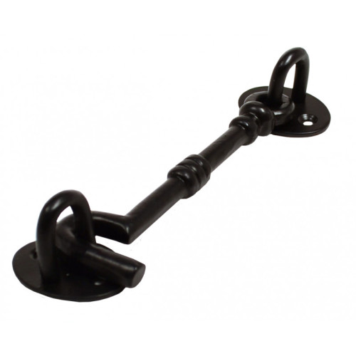 75mm (3") Black Japanned Cast Cabin Hook