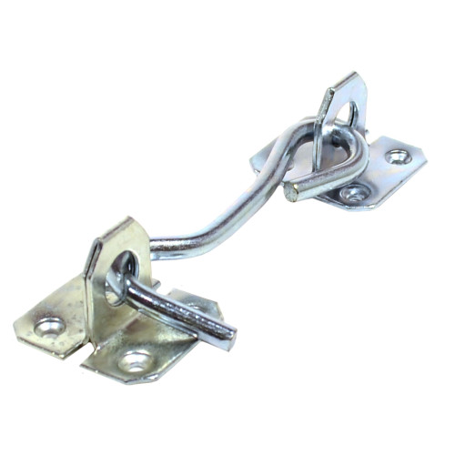 Wire Cabin Hooks, Zinc Plated, 100mm