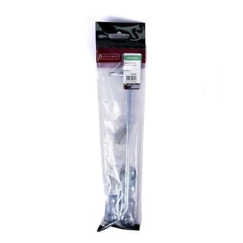 Wire Cabin Hooks, Zinc Plated, 200mm