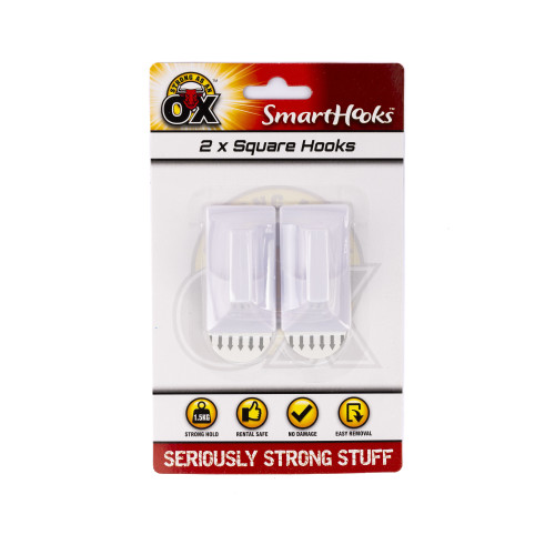 SAAO Removable Hook Square x2 (2902)