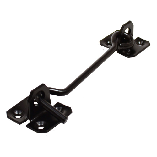 Wire Cabin Hooks, Epoxy Black, 150mm