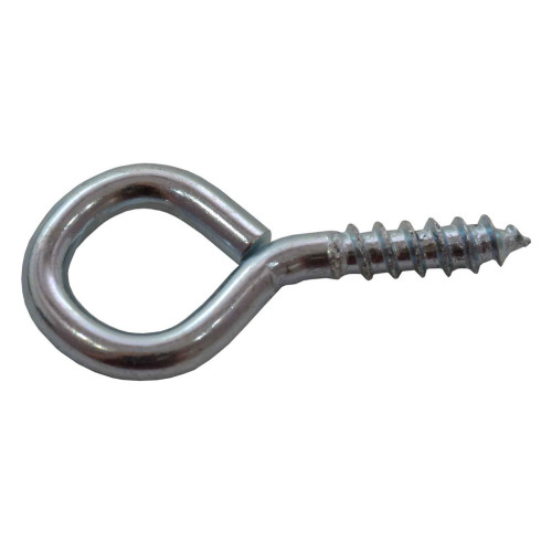 Repair Shop Zinc Plated Steel Screw Eye - 30 x 6mm - 40pk