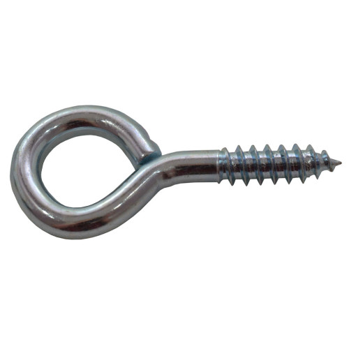 Steel Screw Eyes - Zinc Plated - 75mm x 18mm