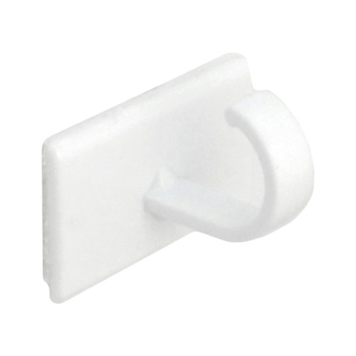 30mm x 20mm White Self Adhesive Cup Hooks