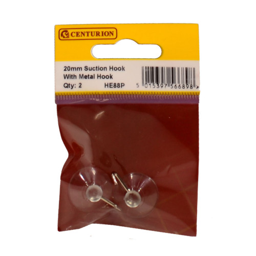 20mm Suction Hook with Metal Hook